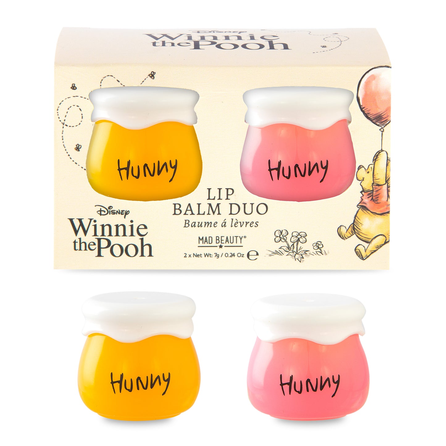 Winnie the Pooh Honey Pot Lip Balm Duo