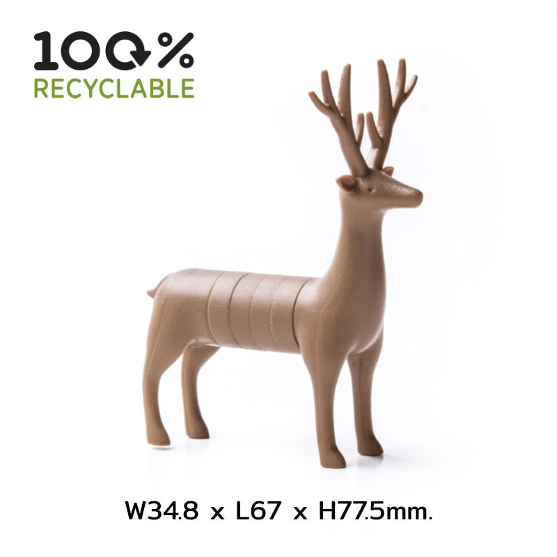 Qualy - Stick Magnets | My Deer Magnetic | Brown