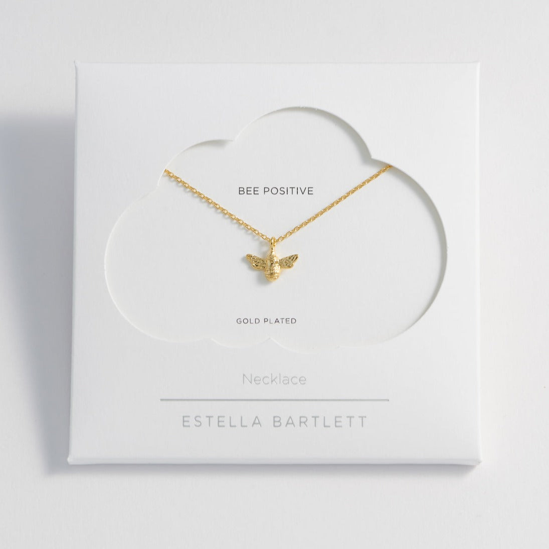 Estella Bartlett - Necklace | Bee Necklace Sparkle Wings | Gold Plated