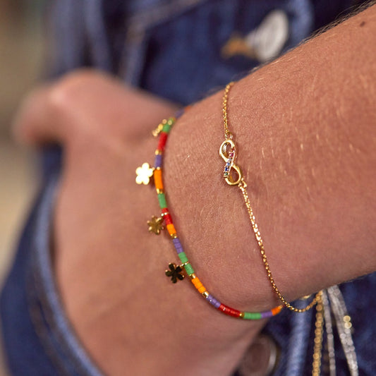 Estella Bartlett - Bracelet | CZ Infinity Bracelet | Gold Plated