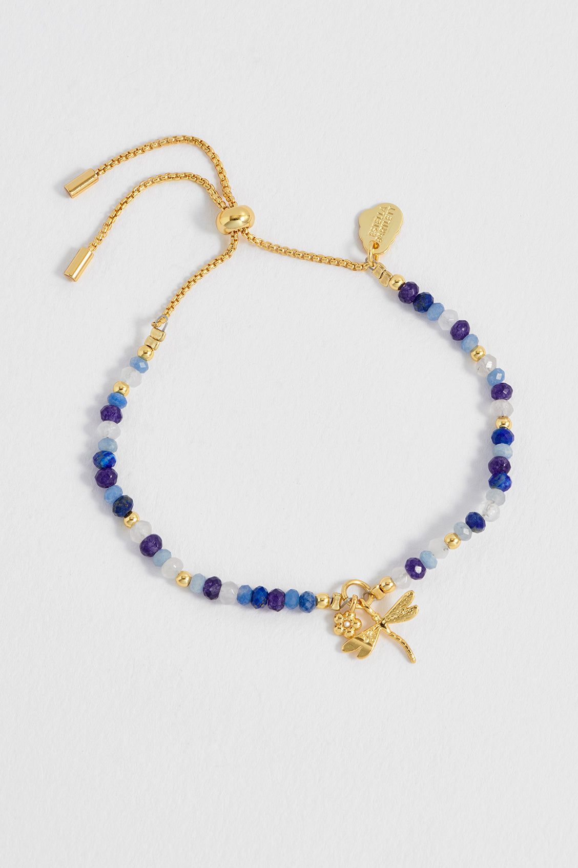 Estella Bartlett Flower and Dragonfly Amelia Bracelet - Gold Plated - image 3