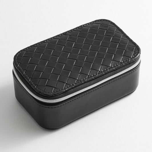 Estella Bartlett - Mini Jewel Box  | Mini Jewellery Box | Black Weave