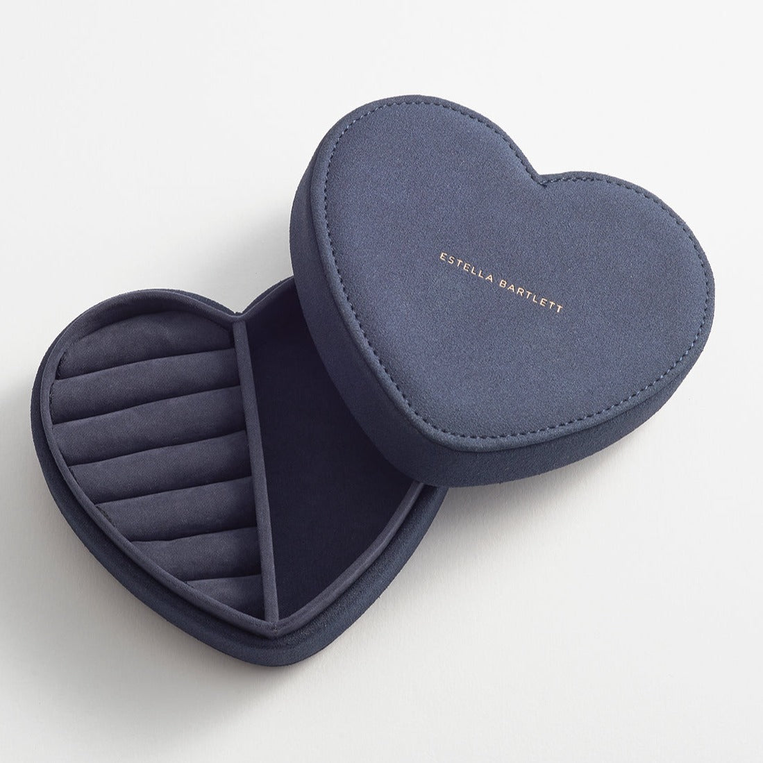 Estella Bartlett - Jewellery Box | Heart Jewellery Box | Navy Velvet