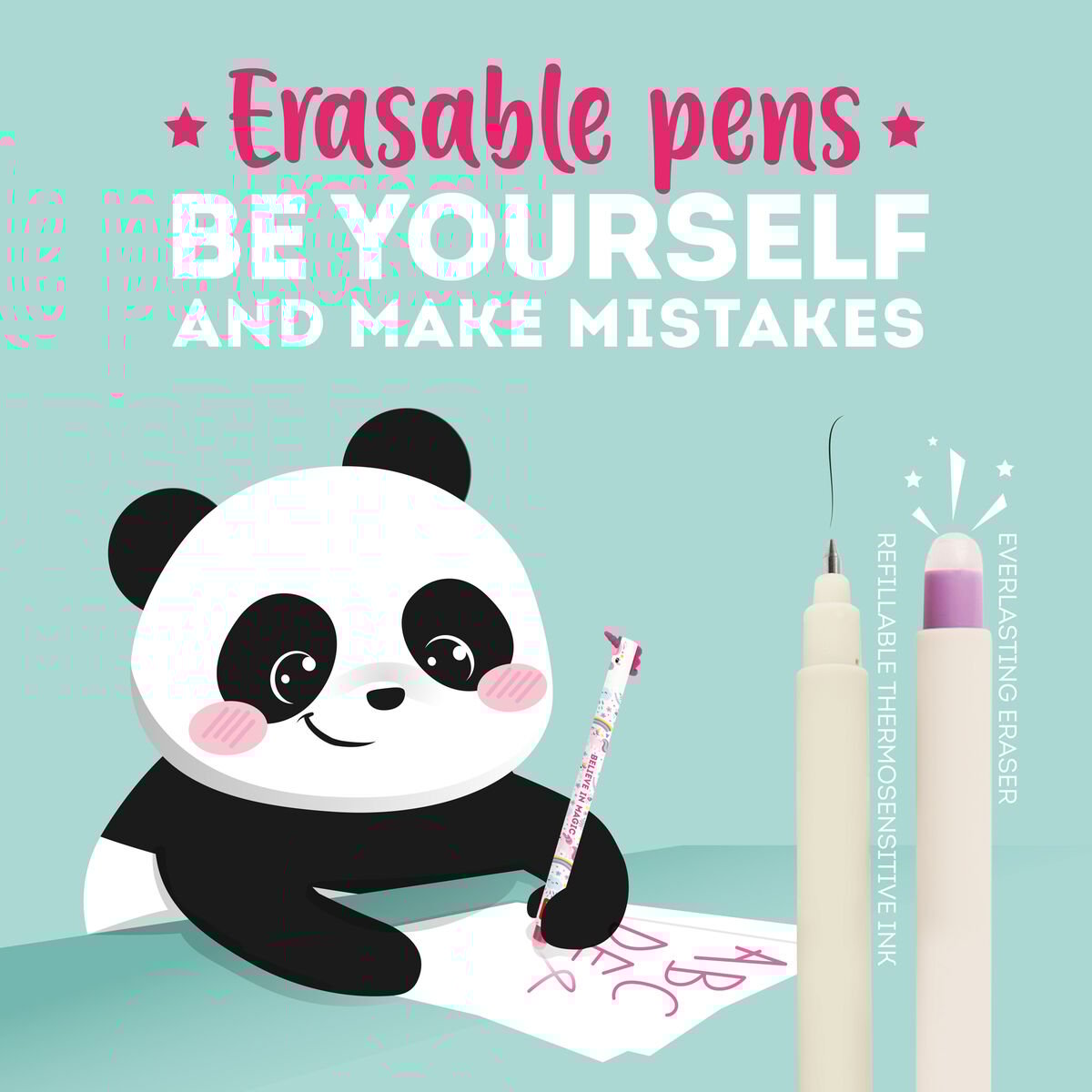 Erasable Gel Pen - "Dream Big" Teddy Bear - Image 4