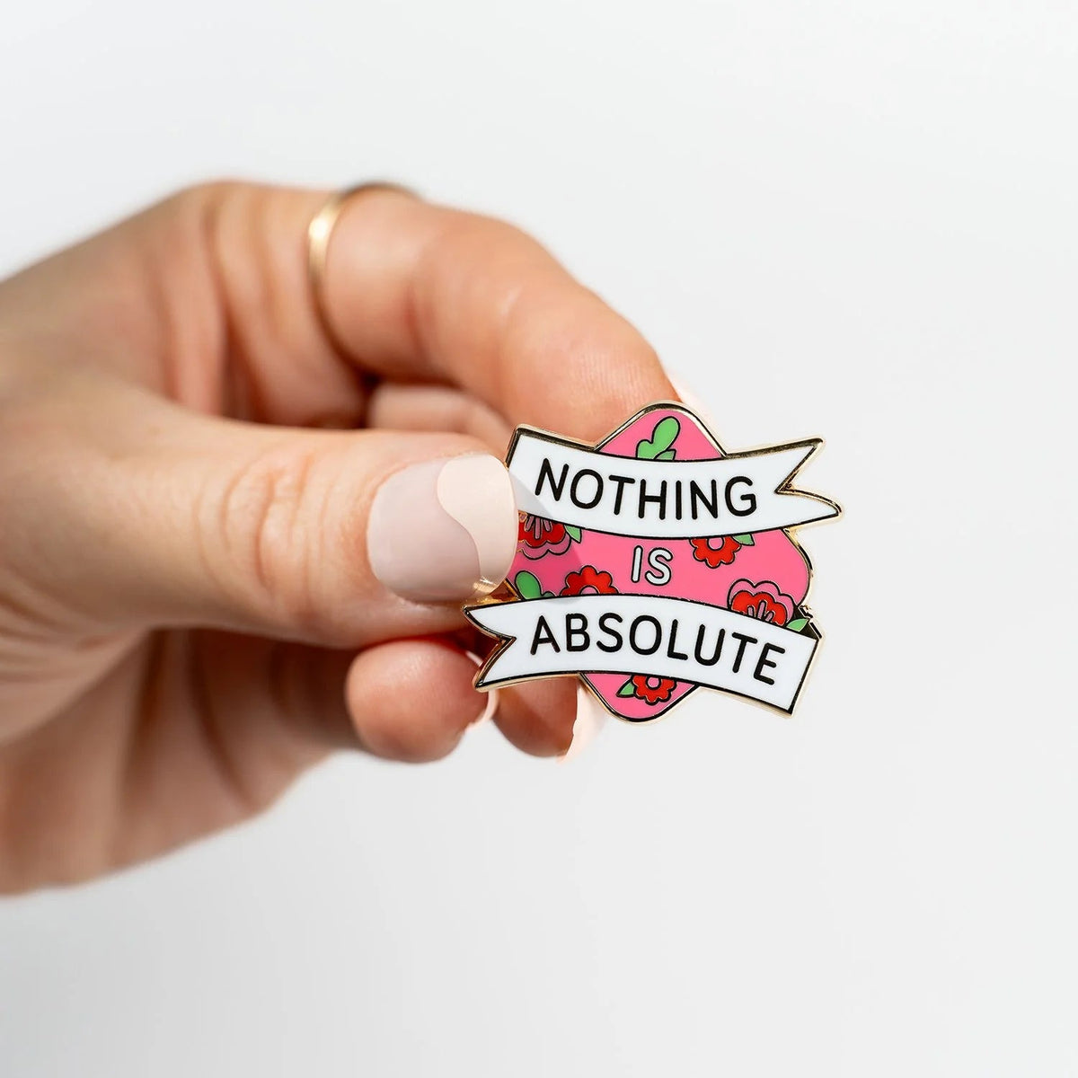 Collectable Cities Frida Nothing is Absolute Enamel Pin Badge - image 2