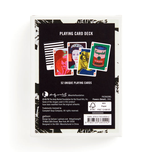 Warhol Pop Art Playing Card Deck - image 2