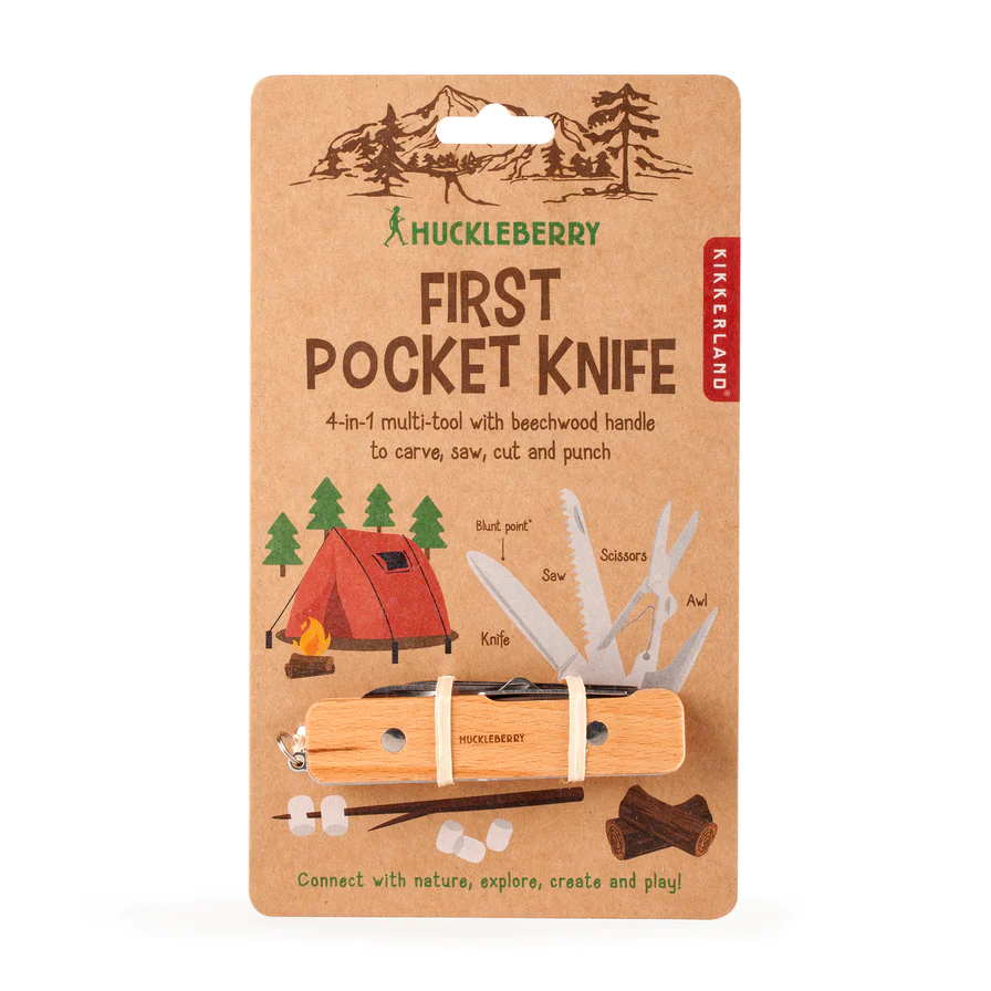 Kikkerland - Pocket Knife | Huckleberry First Pocket Knife