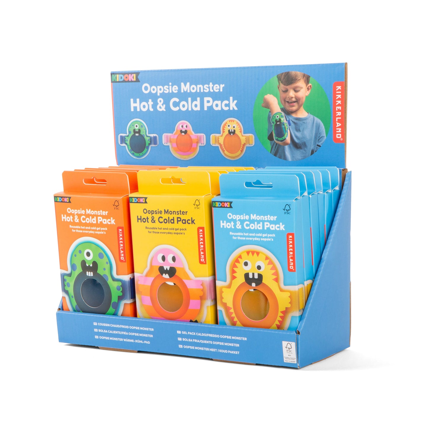 Kidoki Oopsie Monster Hot & Cold Pack - Image 4