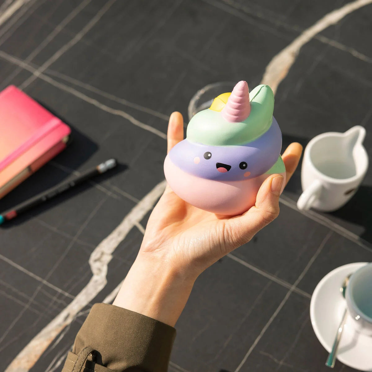 Legami Stress Less Anti-Stress Squishy Toy - Poo - image 4