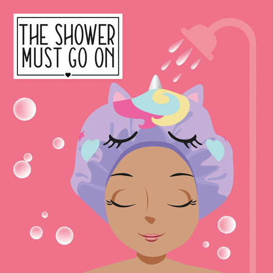 Legami The Shower Must Go On Shower Cap - Unicorn - image 2