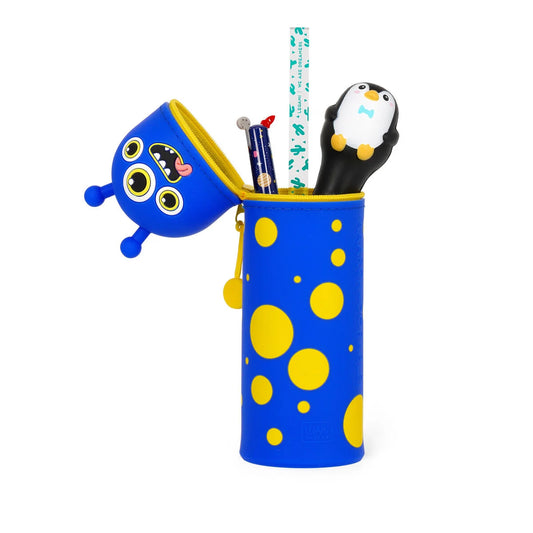 Legami Kawaii 2-in-1 Silicone Pencil Case - Monster - image 2