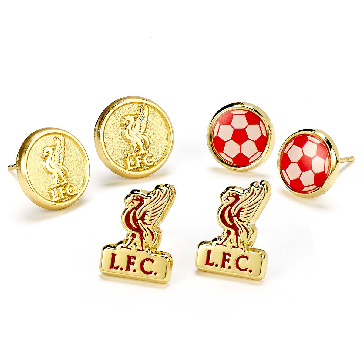Liverpool Football Club Stud Earring Set - The Carat Shop
