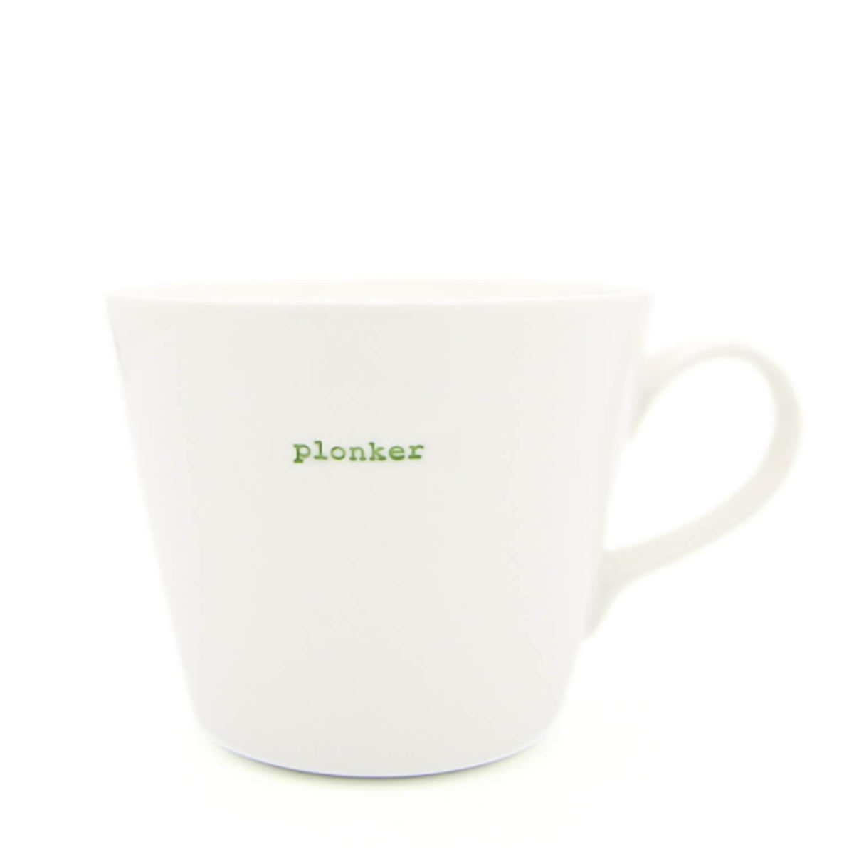 Keith Brymer Jones Word Range 350ml Bucket Mug - Plonker - Funny Rude Mug Gift