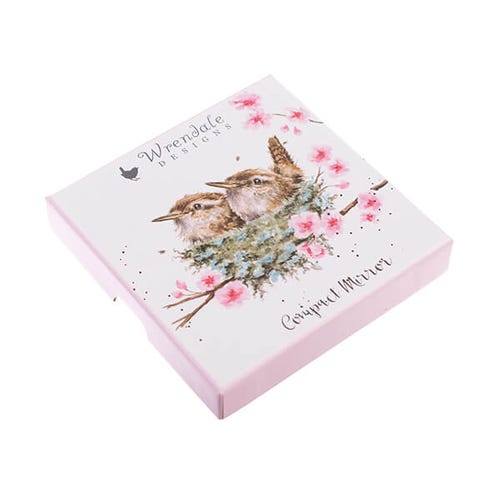 'Home Tweet Home' Wren Compact Mirror - Image 3