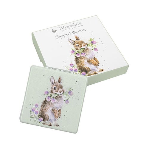 'Head Clover Heels' Rabbit Compact Mirror - Image 2