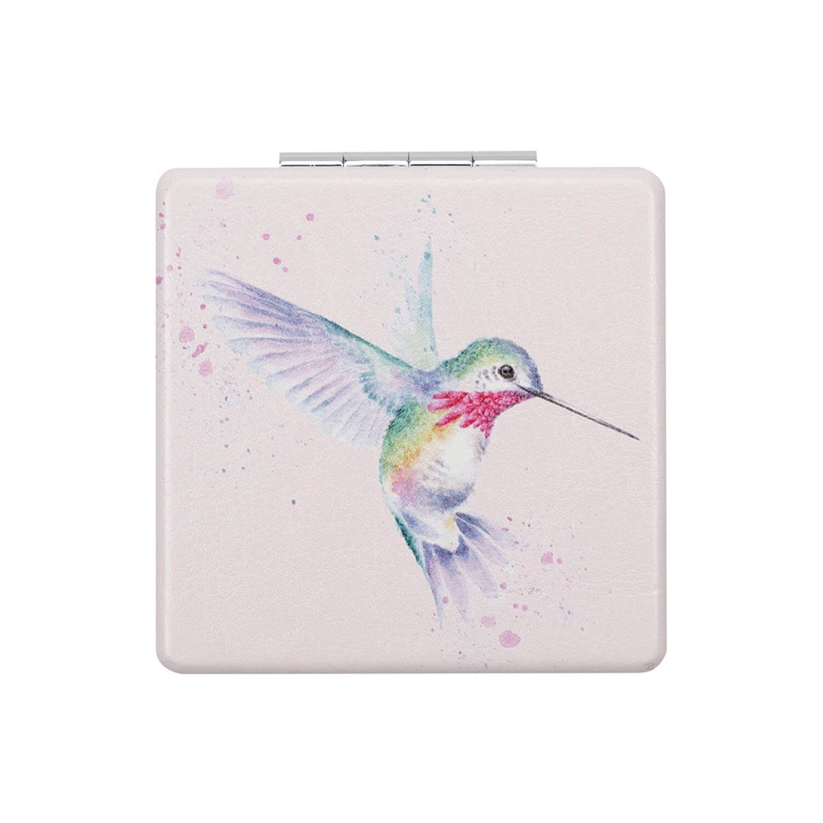 Wrendale Designs Compact Mirror - Wisteria Wishes Hummingbird