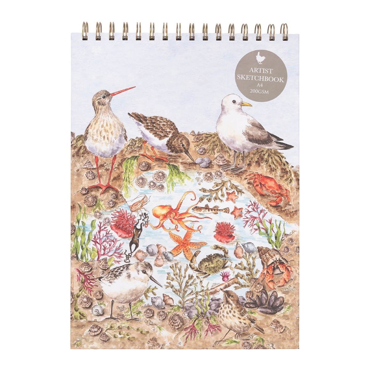 Wrendale Designs Nature A4 Sketchbook - Secrets of the Sea