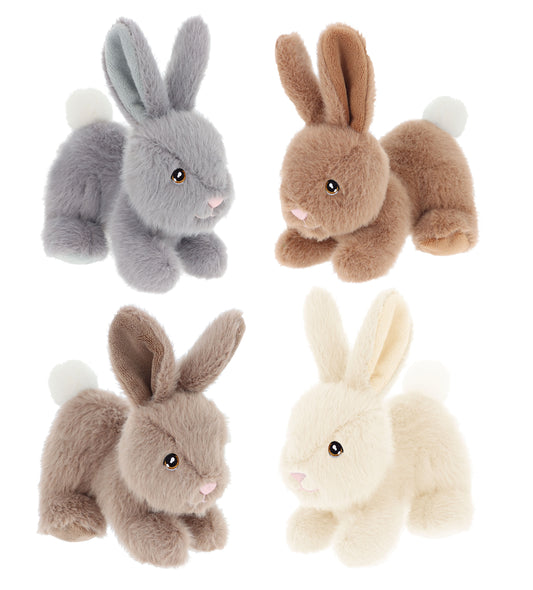 Bunny Pets 4 Different  Assorted 14cm Soft Toy