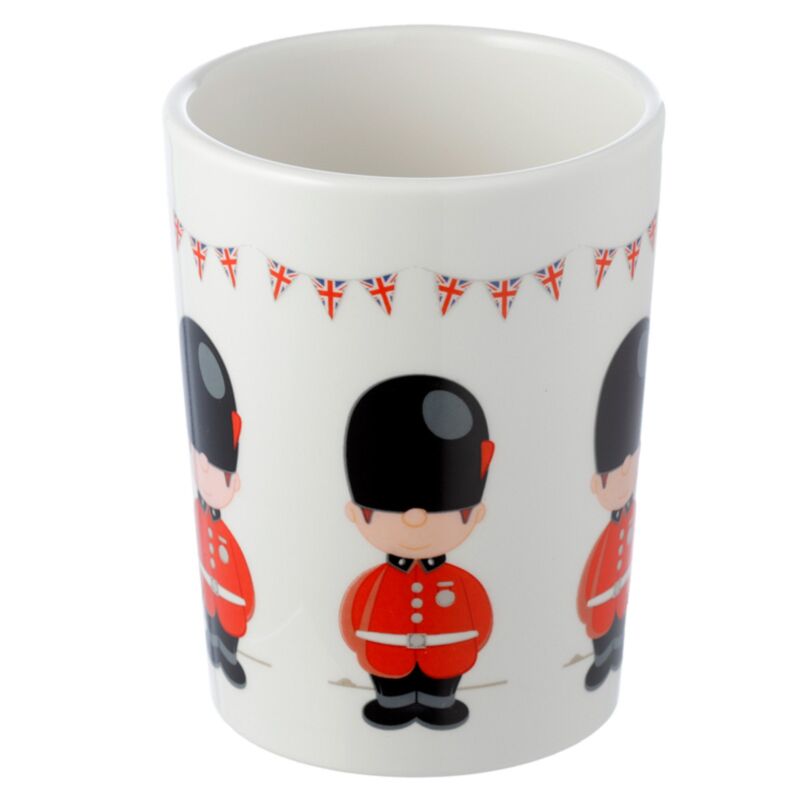 London Guardsman Figure Ceramic Shaped Handle Mug - image 4