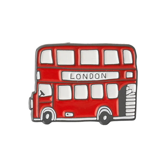 Victoria Eggs London Bus Enamel Pin