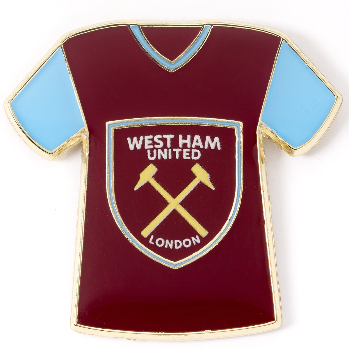 West Ham Football Club Shirt Pin Badge - The Carat Shop
