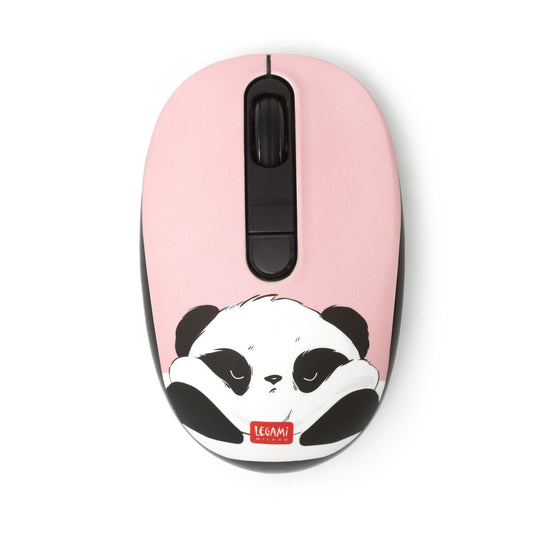 Legami - Mouse | Wireless Mouse with USB Receiver | Panda