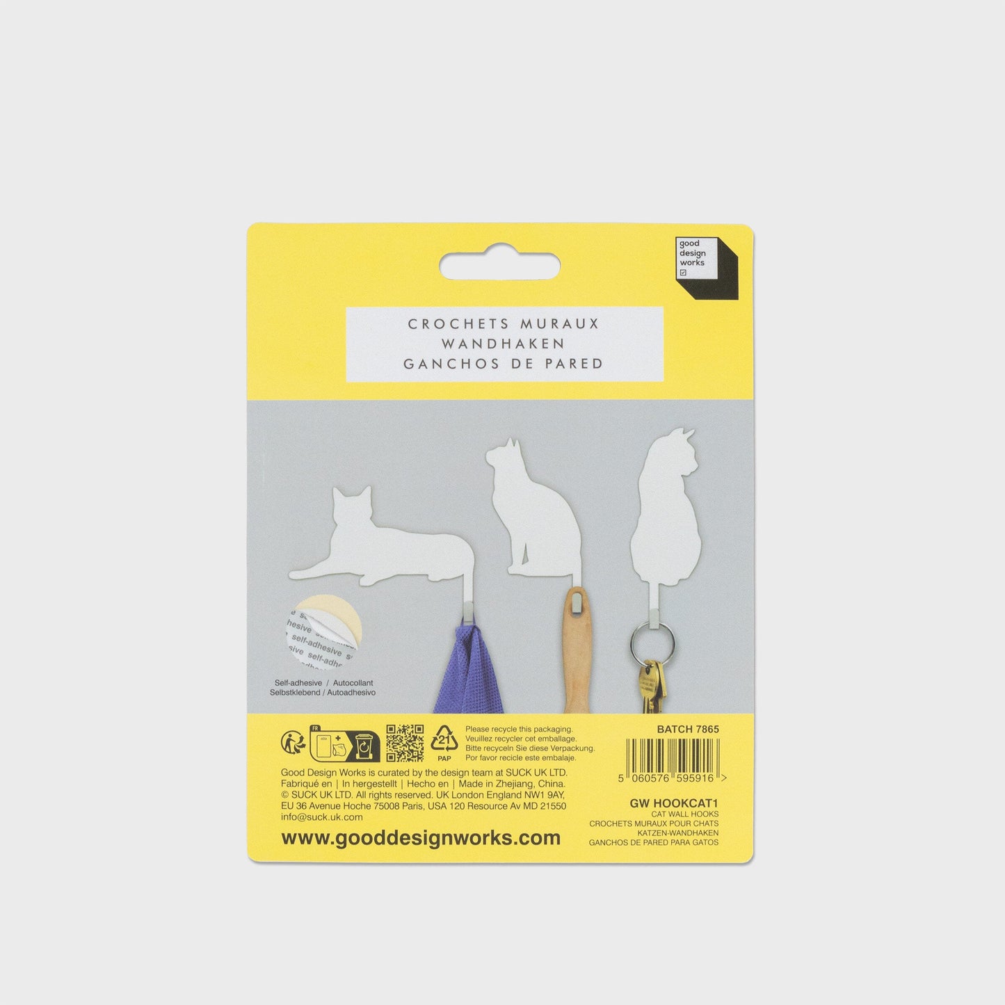 Cat Hooks Key and Accessories Hook