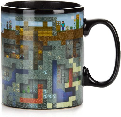 Paladone - Mugs | Minecraft XL Heat Change Mug