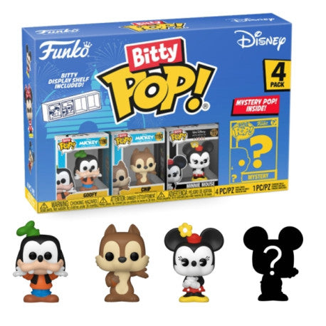 Funko - Bitty POP! Disney: - Goofy 4 Pack - Image 1
