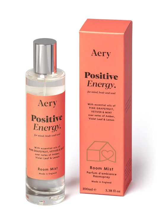 Aery Living - Room Mist | Positive Energy Room Mist | Pink Grapefruit Vetiver & Mint