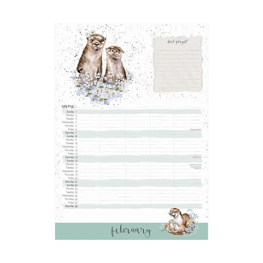 The Country Set 2026 Family Organiser Stationery For The Home - Image 2