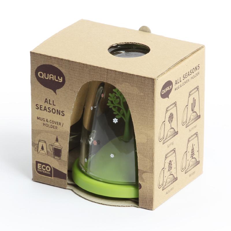 Qualy - Mug | Spring Mug | Green-Green