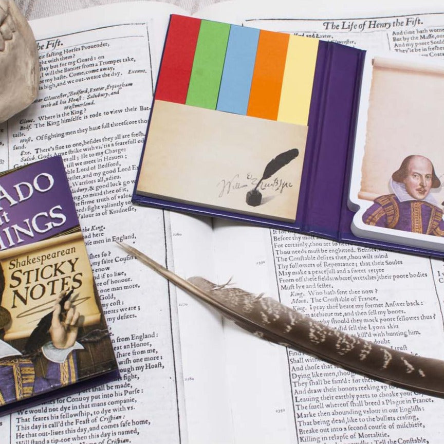Much ADO About Nothings - Shakespeare Sticky Notes Booklet