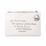 Harry Potter pouch with Hogwarts Acceptance Letter in white