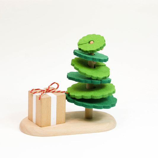 Sugar Holder Present Box & Dancing Leaves Coaster Set