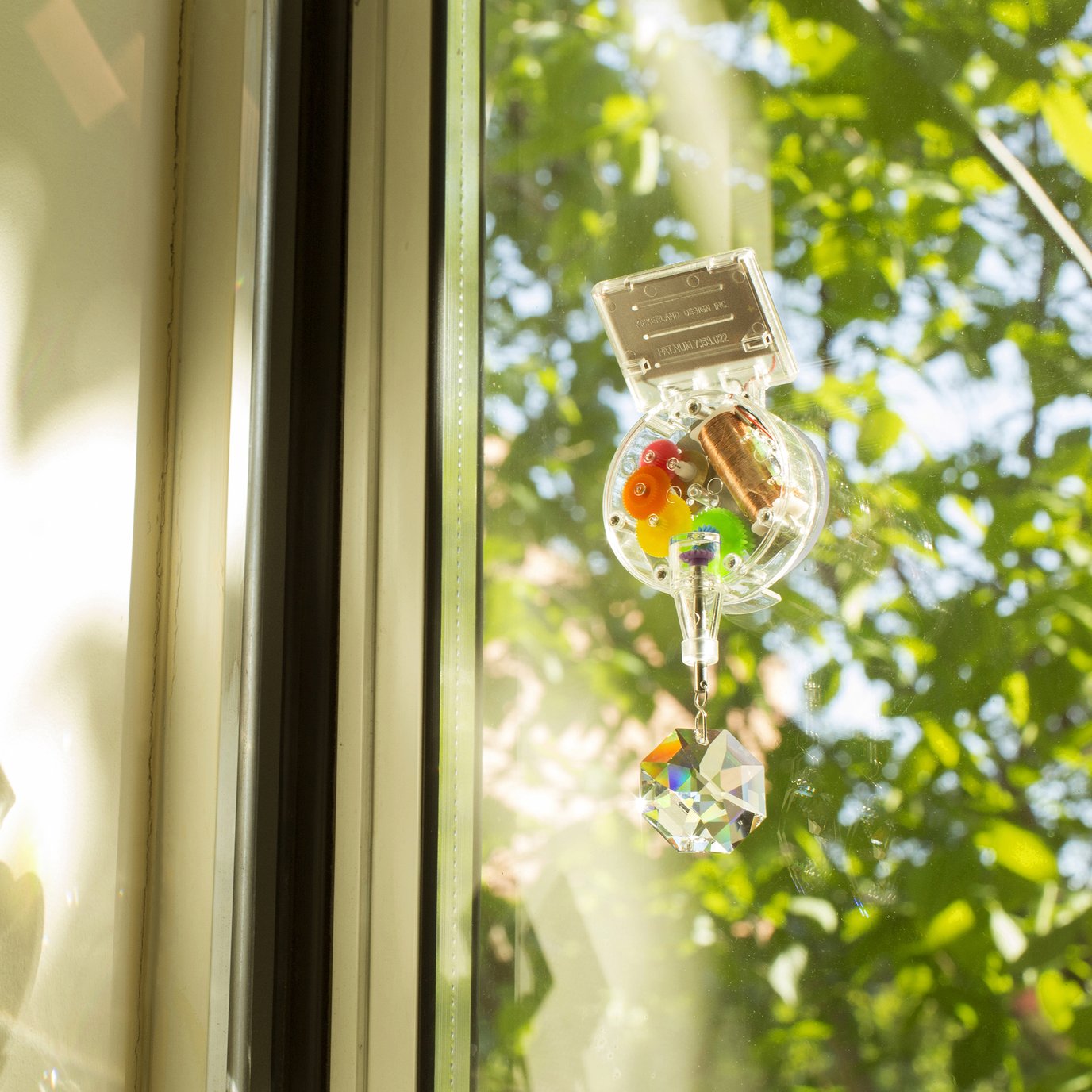 Rainbow Maker Swarovski Crystal Solar Powered Window Decoration