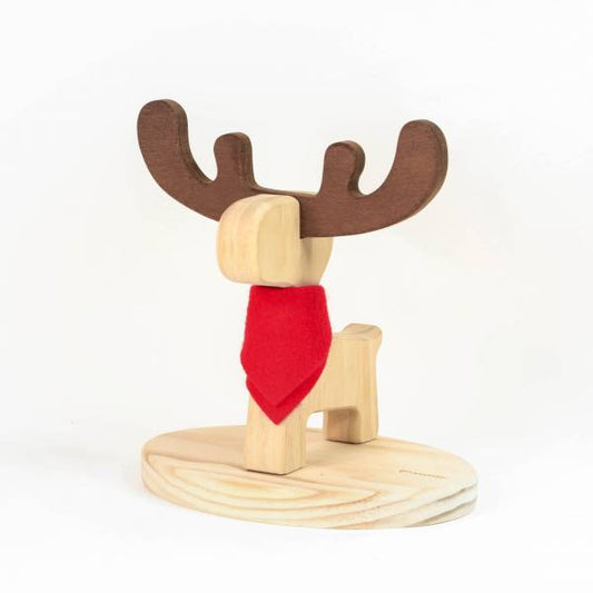 Desk Tidy Cup Holder/ Jewellery Stand Accessories Reindeer
