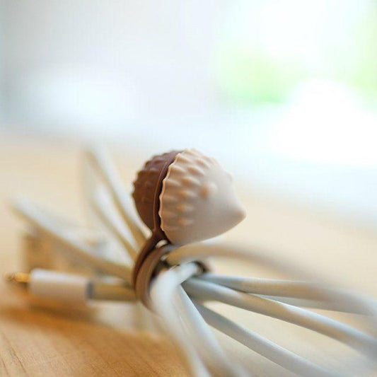 Cable Tie Wrap Zoo Animal Hedgehog Brown