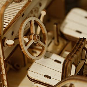 3D Puzzle DIY Mechanical Model 1:18 Army Field Car