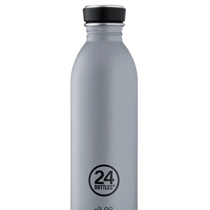 500ml Water Bottle Formal Grey Stainless Steel 24 Bottles