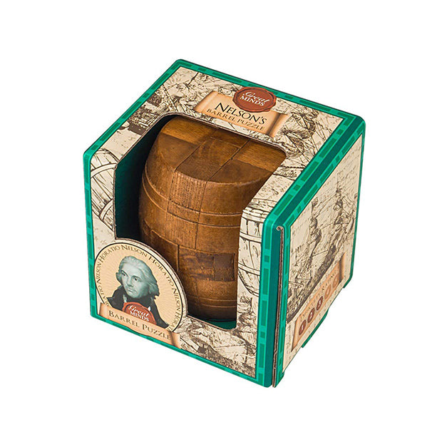 3D Puzzle Game Nelsons Barrel Great Minds in Wood