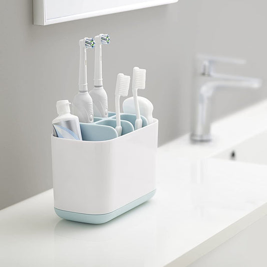 Toothbrush Holder EasyStore Bathroom Storage Organizer Caddy