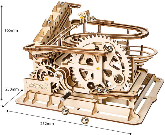 3D Puzzle Marble Parkour Run DIY Wood Kit Robotime