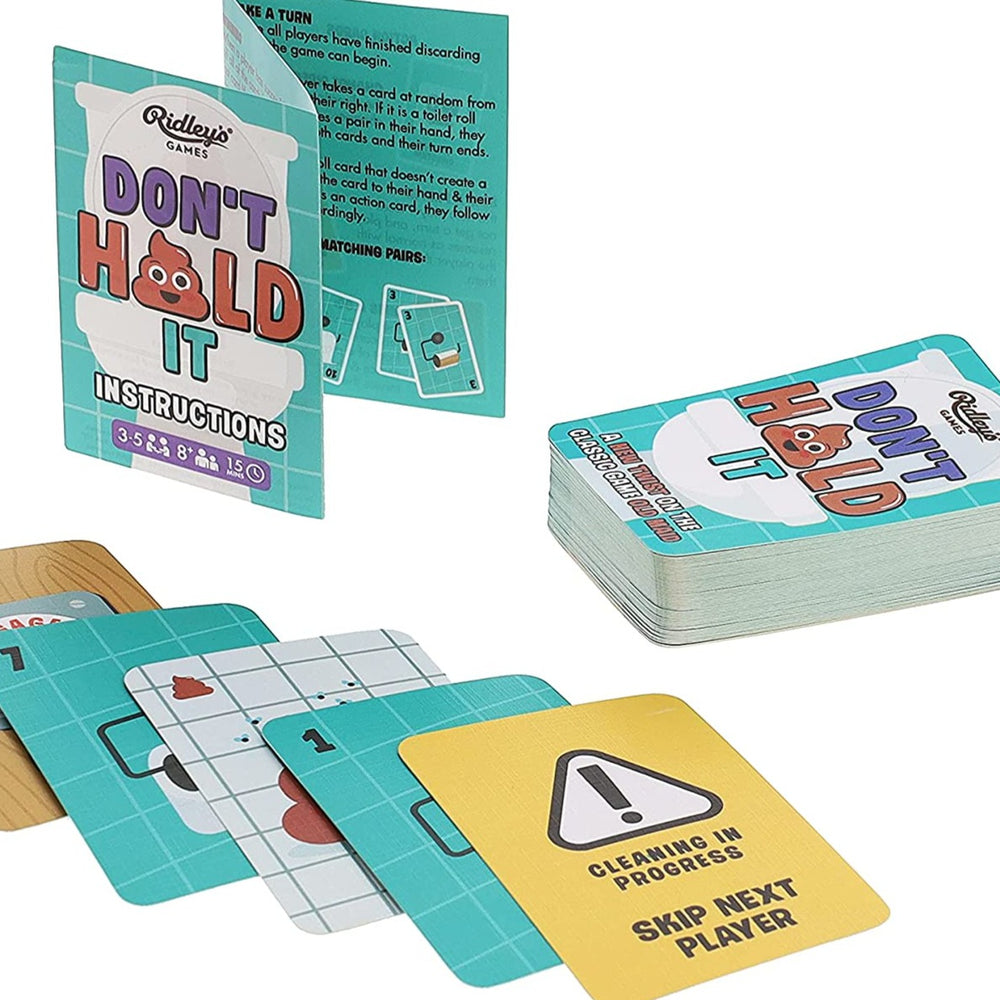 Don't Hold It - Hilarious Old-Maid-Style Card Game Ridley's