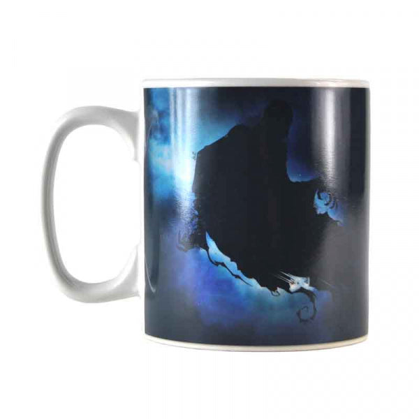 Harry Potter mug with heat changing Patronus Charm in black