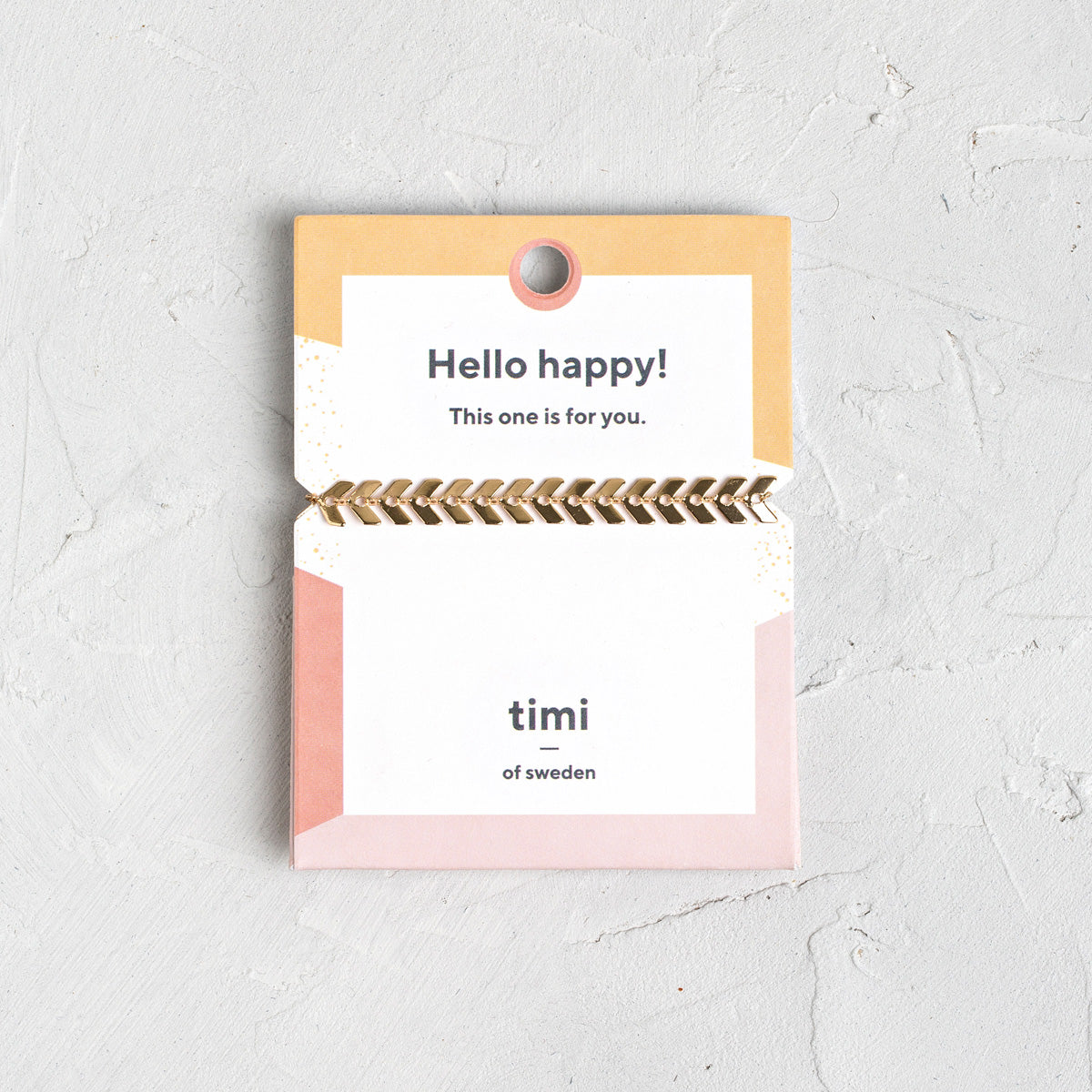 Fishtail Bracelet Chain Gold Timi