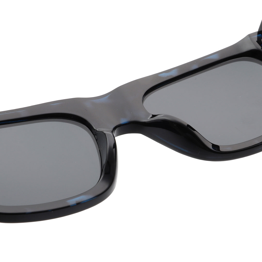 Sunglasses Unisex Blue Chunky Square Frame A. Kjaerbede | Agnes