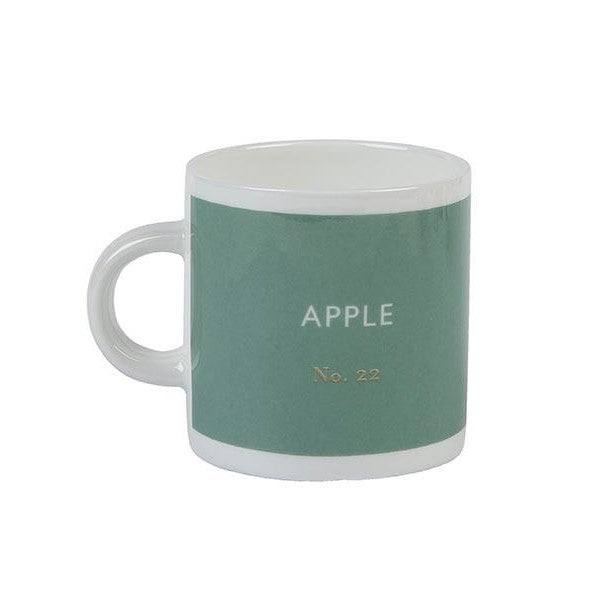 Apple green espresso cup