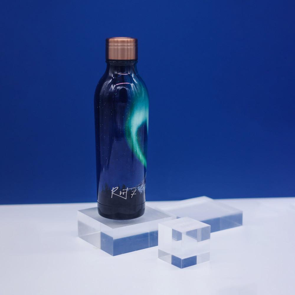 Water Bottle Insulated Double Walled Leak Proof 500ml Northern Lights Design