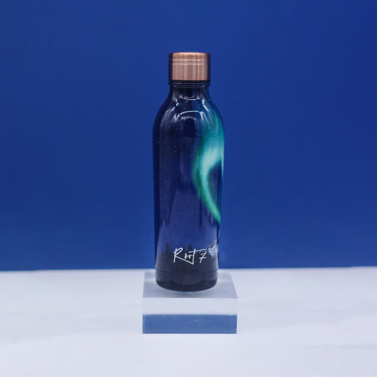 Water Bottle Insulated Double Walled Leak Proof 500ml Northern Lights Design